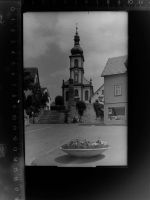 36115 W6414 Hilders GLASNEGATIV Kirche