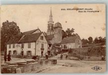 25230 Seloncourt 1925 Gebrauchsspuren Cafe Kirche
