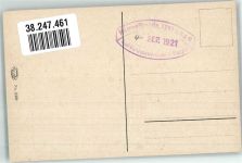 Hampelbaude 1921 Foto AK Hüttenstempel