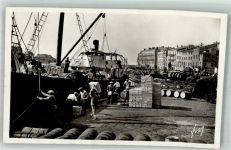 34200 Sete Foto AK Hafen Quai de la Marine