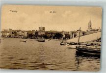 83110 Sanary-sur-Mer 1919 Foto AK Hafen