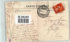 83270 Saint-Cyr-sur-Mer 1912 Foto AK Hotel du Golfe Strand von Lecques