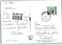 Roudnice Raudnitz 1970 Foto AK Lazne Msene