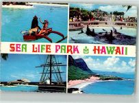 Honolulu 1979 Foto AK Sea Life Park Haiwai
