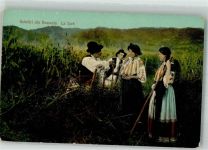 Bukarest Bucuresti Tracht Motiv Rumänien Foto AK
