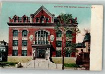 Jersey City 1913 Foto AK Scottish Rite Temple
