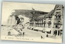 76790 Etretat Foto AK Hotel des Roches Blanches