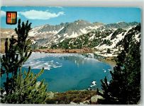 Andorra la Vella 1969 Foto AK Lac grande des Pessons
