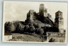 Trencin Trentschin Foto AK Burg