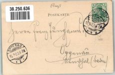68130 Altkirch 1903 Foto AK