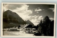 6105 Leutasch 1927 Foto AK Gasthaus Pension zur Zugspitze