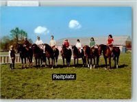 W4236 Dingden Reitplatz Reitstall Pferd FOTO KEINE AK