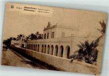 Biskra 1939 Foto AK Gasthaus Lavigerie Luftpost