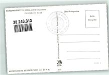 Hofmannshütte Foto AK Hüttenstempel