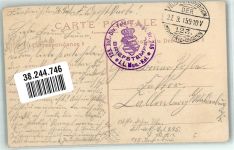 62430 Sallaumines 1915 Foto AK Feldpost WK I 123. Inf.Div.
