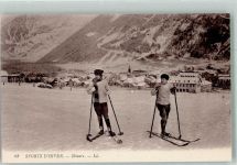 Skifahrer Wintersport