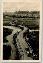 80200 Peronne 1916 Gebrauchsspuren Feldpost WK I 52. Inf.Div. Kriegsbrücke