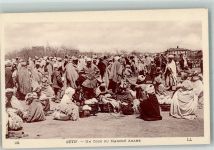 Setif 1928 Foto AK Marktszene Tracht