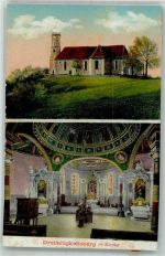 78549 W7208 Spaichingen Gebrauchsspuren Dreifaltigkeitsberg Kirche