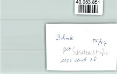 49163 W4508 Bohmte FOTO KEINE AK Schützenstraße