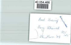 53498 W5484 Bad Breisig FOTO KEINE AK Burg Rheineck Rüstung