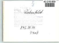 48268 W4402 Reckenfeld FOTO KEINE AK Luftaufnahme