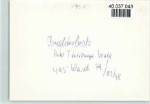 49545 W4542 Brochterbeck FOTO KEINE AK Hotel Teutoburger Wald