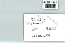 78176 W7712 Blumberg , Baden FOTO KEINE AK Katholische Kirche