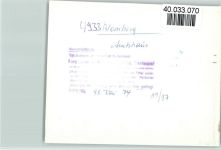 32825 W4933 Blomberg , Lippe FOTO KEINE AK Amtshaus