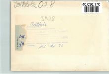 57334 W5928 Volkholz FOTO KEINE AK Café Restaurant Haus Klose