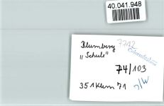 78176 W7712 Blumberg , Baden FOTO KEINE AK Schule