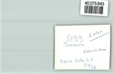 56814 W5599 Bremm , Mosel FOTO KEINE AK Moselschleife