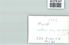 53804 W5203 Much FOTO KEINE AK Kirche