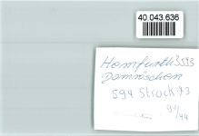 34549 W3593 Hemfurth FOTO KEINE AK Dornröschenhöhe