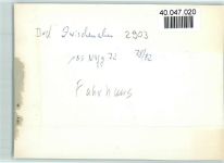 26160 W2903 Bad Zwischenahn FOTO KEINE AK Fährhaus