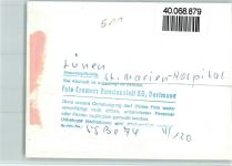 44532 W4670 Lünen FOTO KEINE AK St. Marien Hospital, roter Opel Kadett