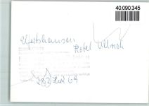 97725 W8731 Elfershausen , Unterfr FOTO KEINE AK Hotel Ulrich