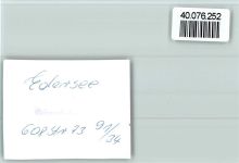 34549 W3593 Edersee FOTO KEINE AK Segler