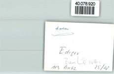 56814 W5591 Ediger FOTO KEINE AK Hotel Löwen