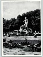 W8000 München Neptunbrunnen im Botanischen Garten Gartenbau
