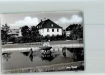 31535 W3057 Neustadt am Rübenberge FOTO KEINE AK Pinguine im Brunnen am Wall