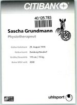 Sascha Grundmann MSV Duisburg Fußball