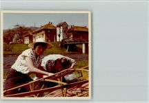 79688 W7862 Hausen im Wiesental - Foto Pfingsten 1958 Kanupartie auf der Wiese