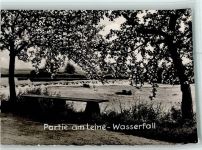 31535 W3057 Neustadt am Rübenberge FOTO KEINE AK Leine Wasserfall
