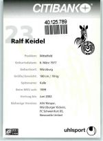 Ralf Keidel MSV Duisburg Fußball