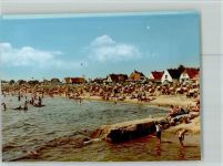 23629 W2401 Haffkrug FOTO KEINE AK Strand Strandkörbe