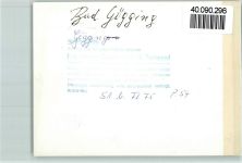 93333 W8425 Bad Gögging FOTO KEINE AK Luftaufnahme