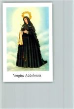 Vergine Addolorata Italienisches Heiligenbild Heiligenbild