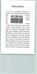 San Antonio Italienisches Heiligenbild Heiligenbild