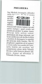 S. Michele Arcangelo Italienisches Heiligenbild Heiligenbild